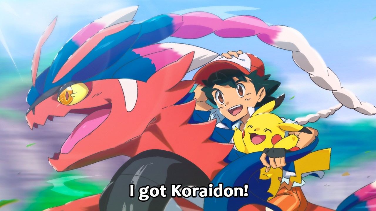 Эш ловит Корайдона! | Pokémon Scarlet & Violet