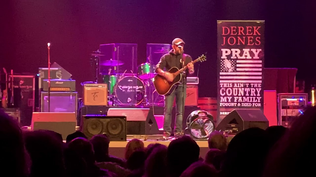 Derek Jones performing "Free To Leave"