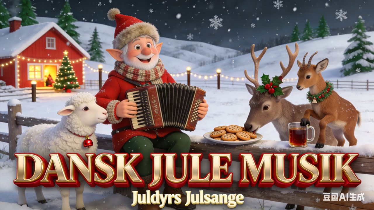 Non Stop Danske Julesange | Klassisk Julemusik | Jul i Danmark🎄 🇩🇰