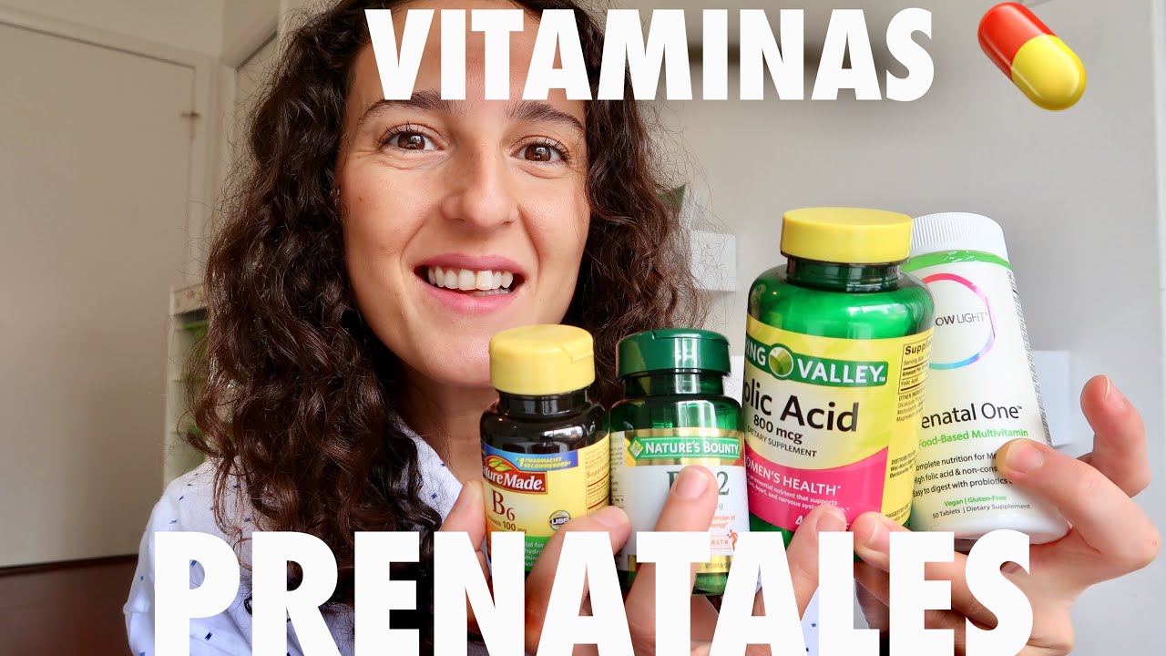 VITAMINAS PRENATALES ANTES Y DURANTE EL EMBARAZO 💊 DHA ✅ EMBARAZO CON 42 AÑOS 🤰🏻