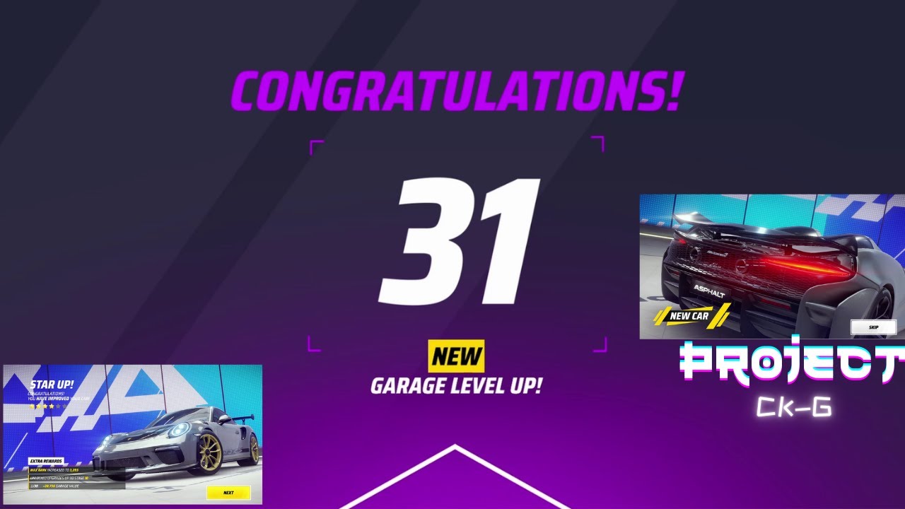STARRING UP & UNLOCKING My Way to GARAGE LVL 31! | Asphalt Legends Unite