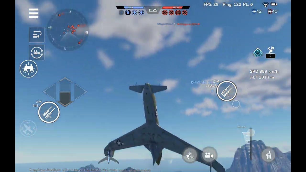 FR-1 Fireball, XP-55, XP-50, P-61C-1 air battle gameplay #WTM 