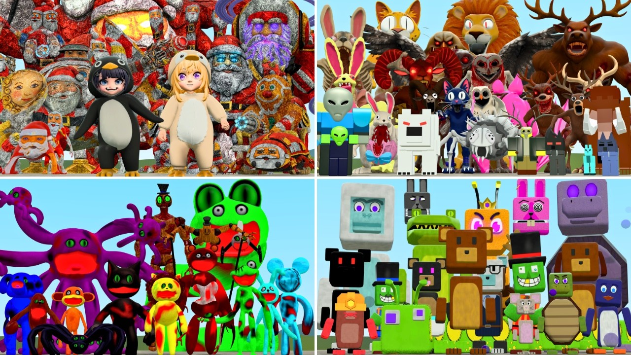 Which Monster Family Is The Strongest In Garry's Mod?