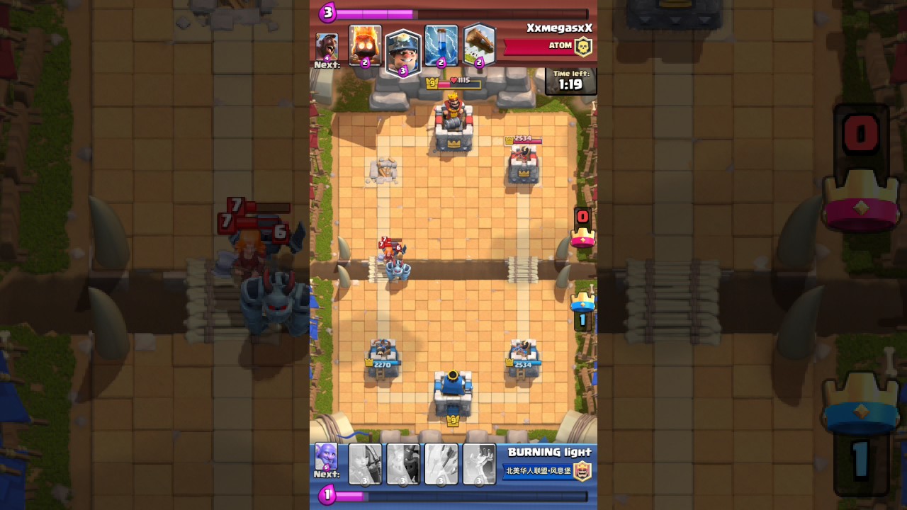 12 win clash royale Grand Challenge! 10.giant vs hog rider