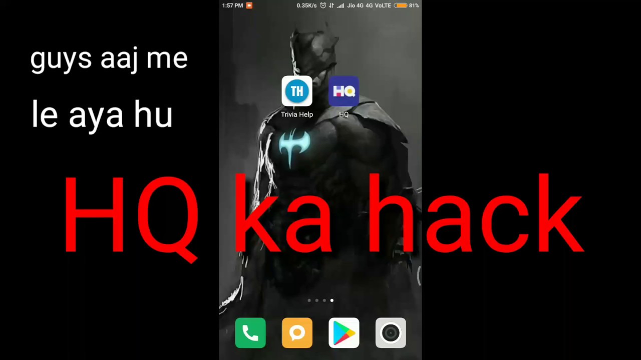 How to hack HQ with Proof