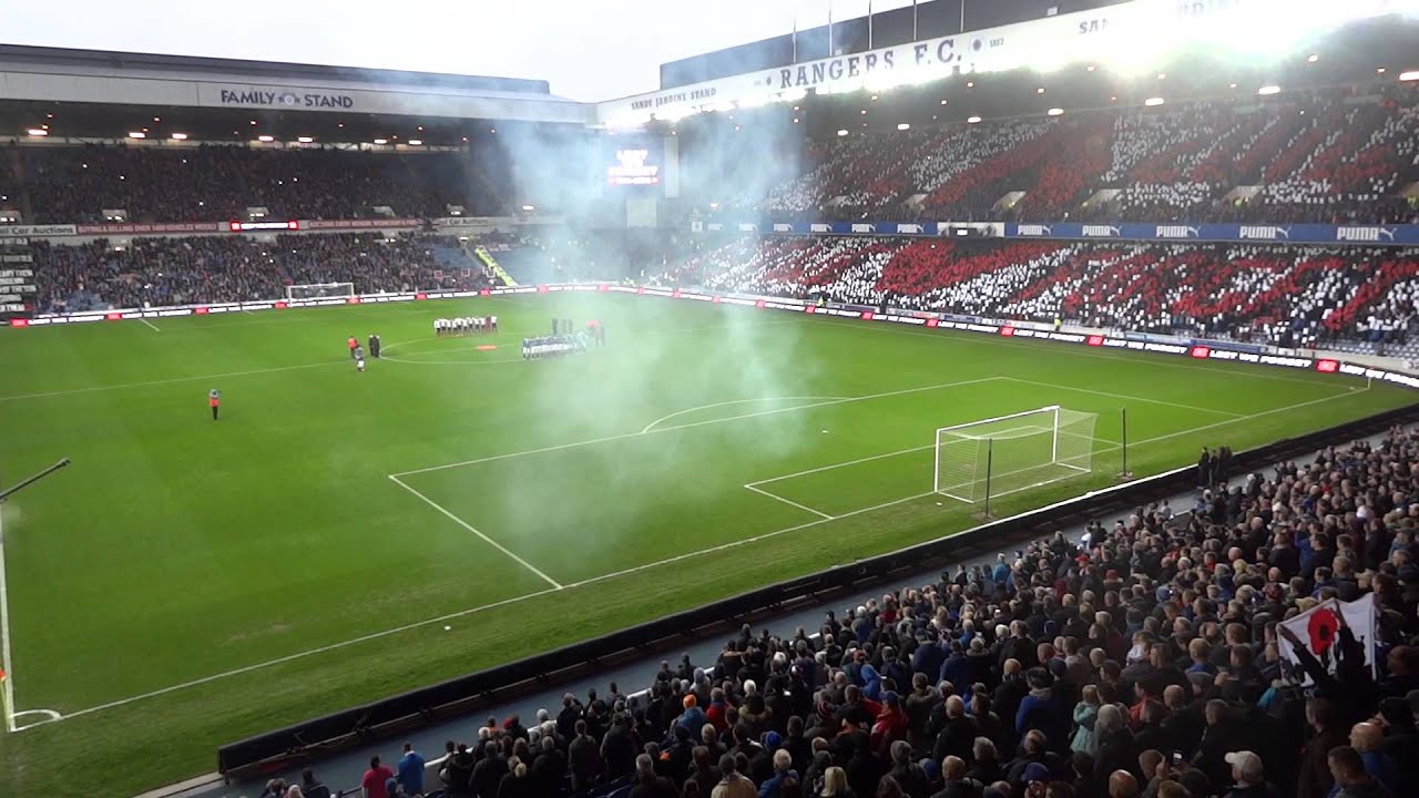 Rangers 4 - 0 Falkirk...Fantastic Display in Honour of Remembrance Day