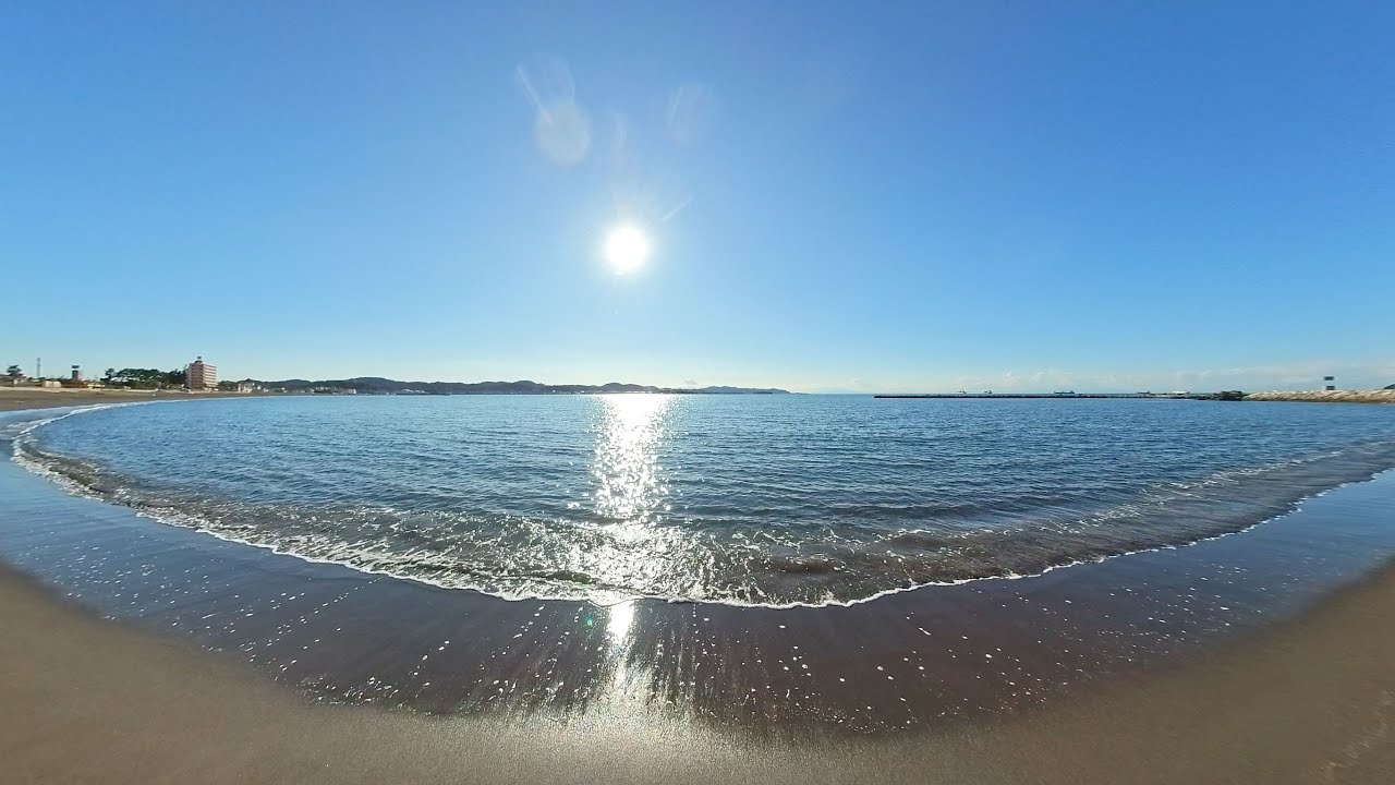 [Film Therapy] Calm Inner Bay Beach with Wide Angle Lens : Relaxation & Healing for Good Sleep