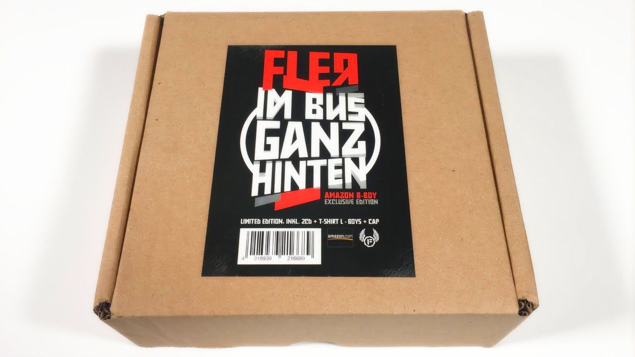 Fler - Im Bus ganz hinten (Boy Edition) Box Unboxing