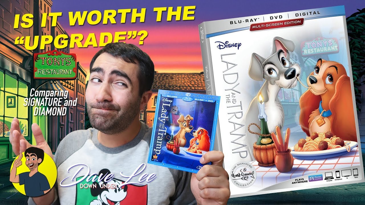 LADY AND THE TRAMP - DISNEY SIGNATURE COLLECTION Blu-ray - Is It Worth the Upgrade?