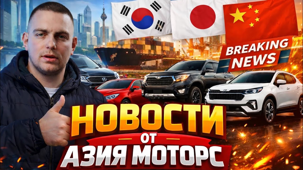 ПОСЛЕДНИЕ НОВОСТИ МИРА АВТО | Азия Моторс