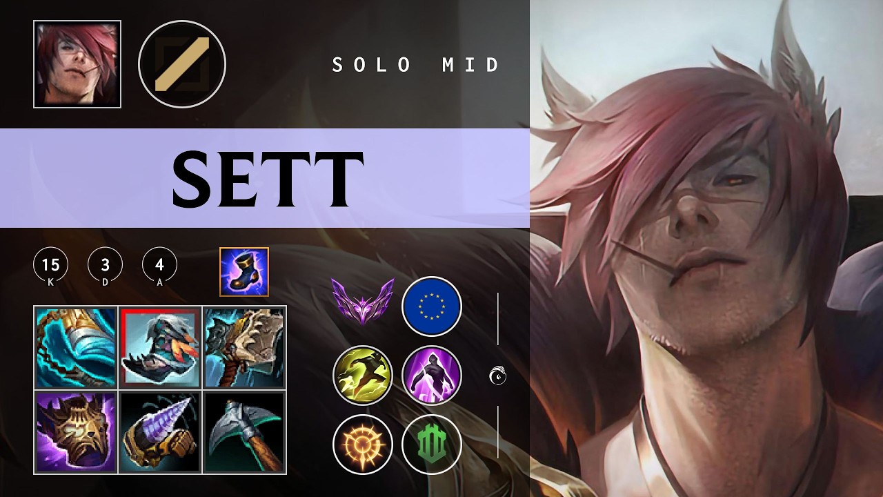Sett Mid vs Yasuo - EUW Master Patch 26.05