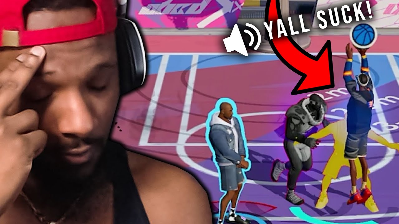 Играю с САМЫМ ТОКСИЧНЫМ игроком в рейтинговых играх... *качает головой* [Dunk City Dynasty]