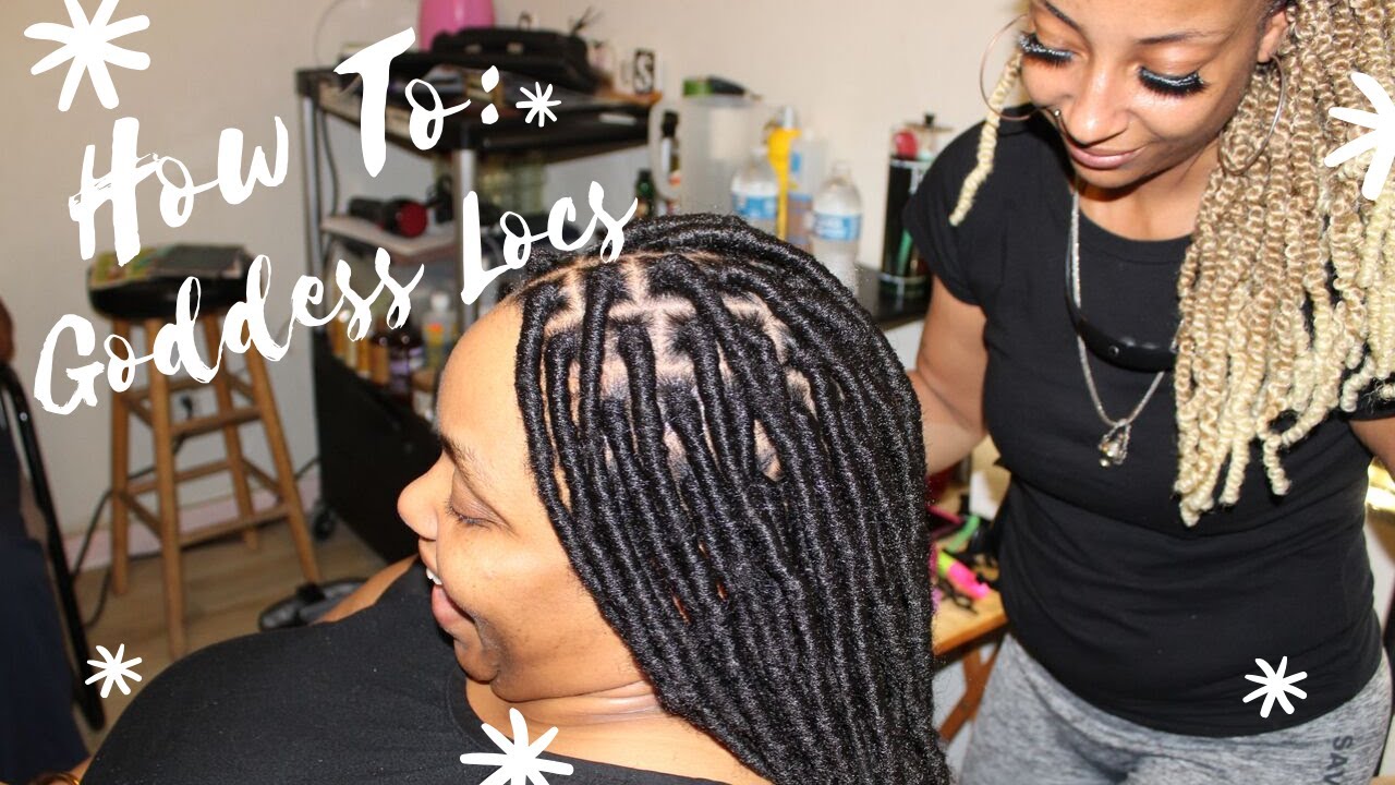 How To: Goddess Locs! Nice & Neat...Peep the Sections💁🏽&zwj;♀️💅🏽👌🏽