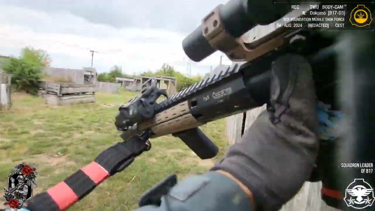 SCP MTF BETA-17 Combat Footage Airsoft. Capturing Town of Fallujah. Airsoft Park Wien