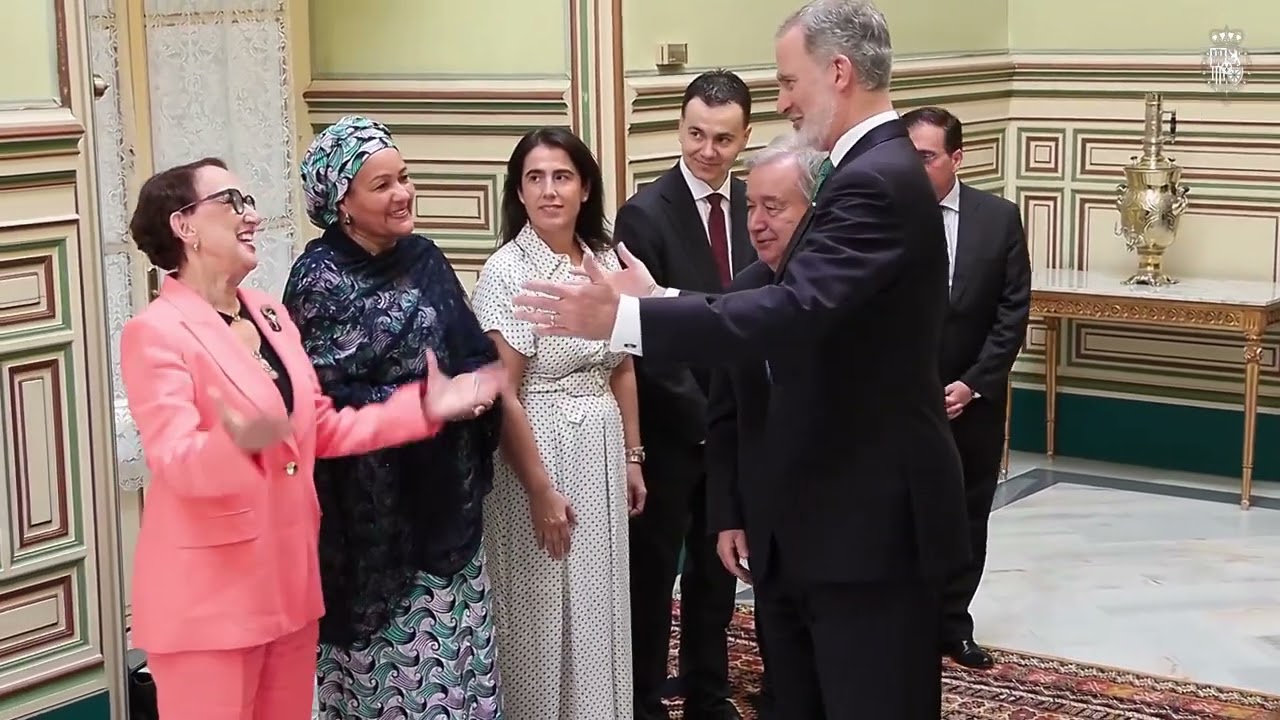 Encuentro del Rey con António Guterres, Secretario General de Naciones Unidas