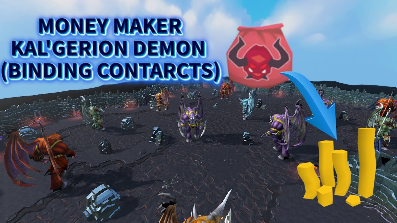 Binding Contracts Are Insane Money Makers! || RuneScape 3 ||