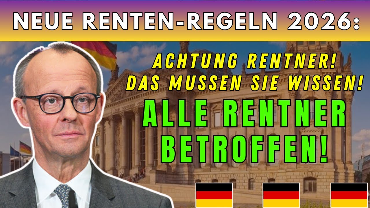 Renten-Schock 2026: Neue Pflichten für Rentner – Das müssen Sie JETZT Wissen