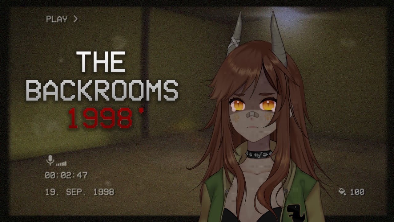【The Backrooms 1998】I NOCLIPPED THROUGH REALITY【Trexie Saurus + Heart Rate Monitor 】