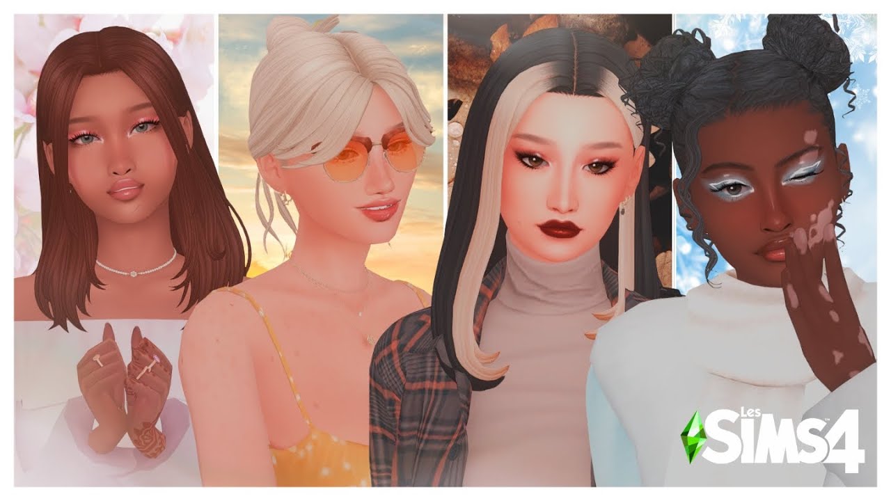 On habille un Sims par saison ?! ❄️🌸☀️🍂| 1 Sims = 1 Saison Challenge