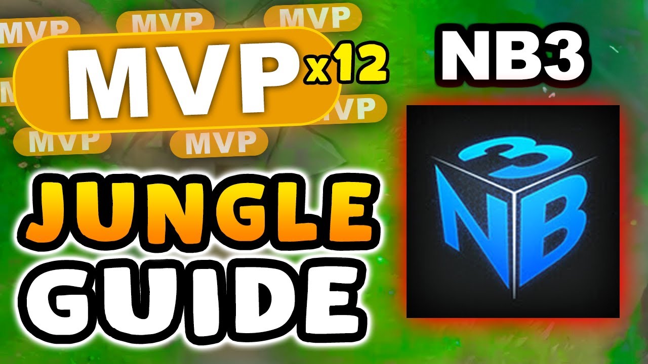 I got MVP 12 Games in a Row with this New Strategy! (in-depth Jungle Guide by Nightblue3)