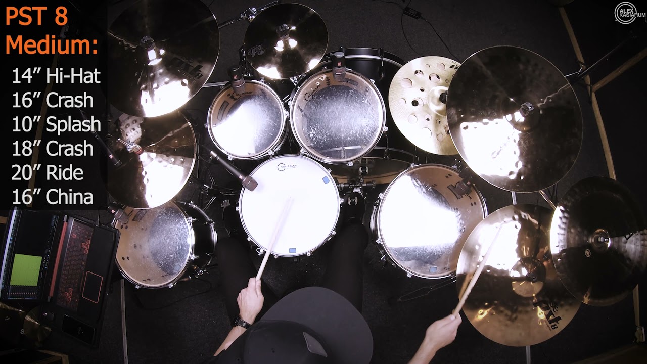 Paiste PST 8 Medium vs Rock + кратко о серии.