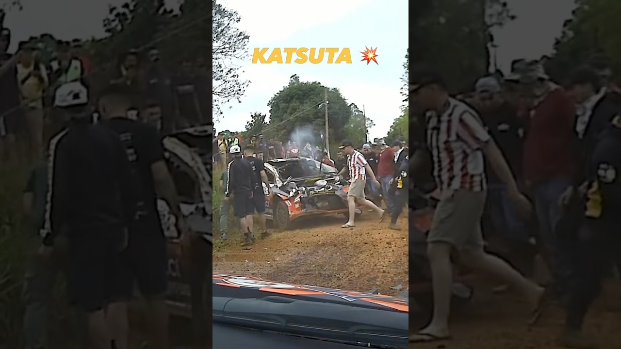 Takamoto Katsuta Crash 💥 SS21 Rally Paraguay 🇵🇾