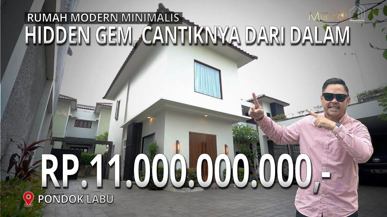 RUMAH MODERN MINIMALIS - HIDDEN GEM, CANTIKNYA DARI DALAM | TOUR #145