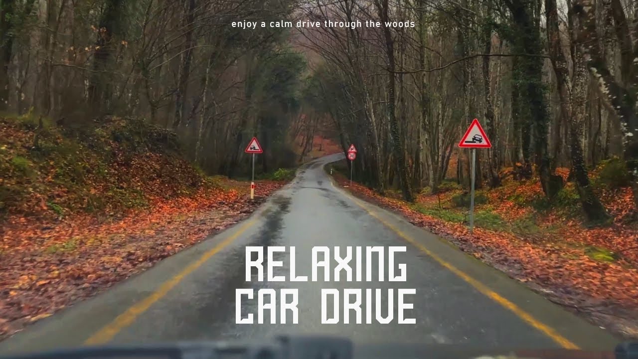 Relaxing Car Ride l No Talking Just the Road