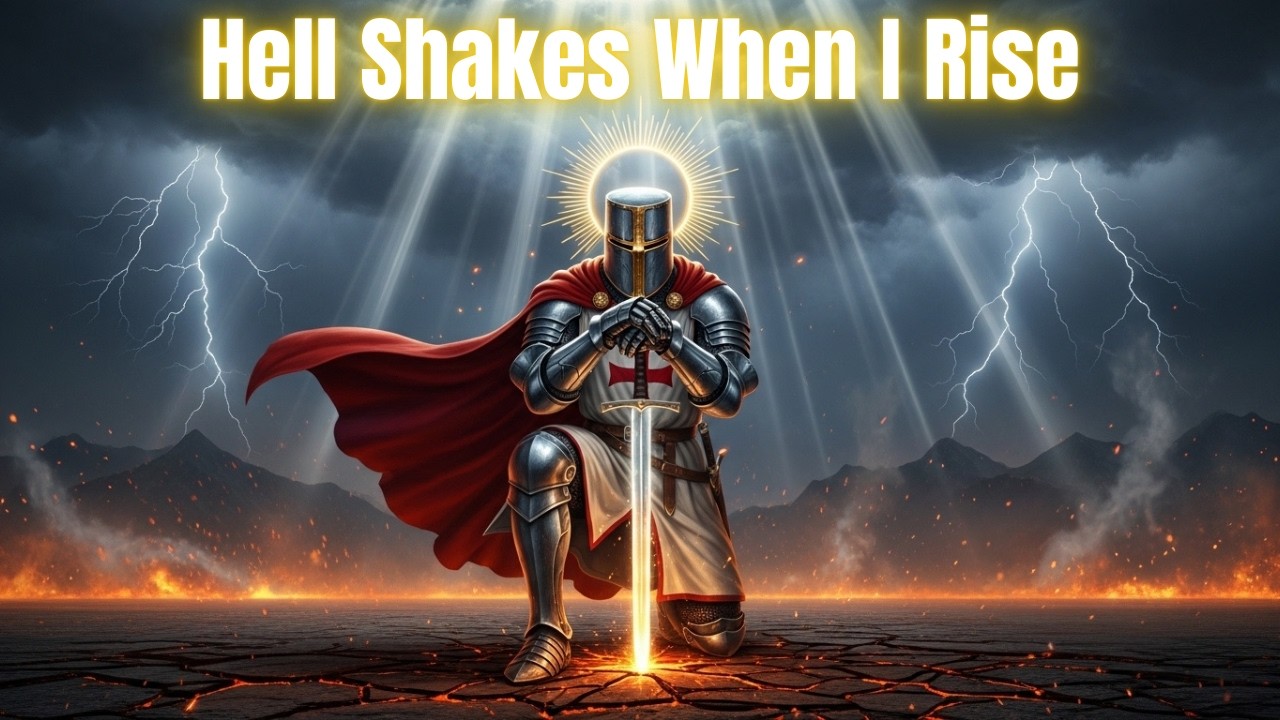 Hell Shakes When I Rise | Epic direct, cinematic Music | Chantable #prayer #rain #templar #epic