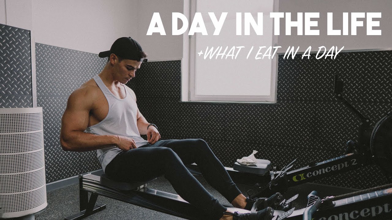 A DAY IN THE LIFE / WHAT I EAT IN A DAY + Q&A | Elliot Burton | @elliotbfit