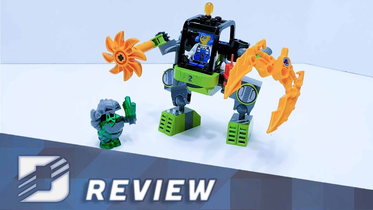Обзор Lego Power Miners Mine Mech