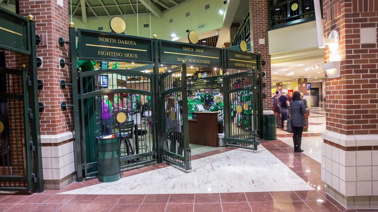 Full game experience for the Fighting Sioux hockey games at the Ralph Englestad Arena
