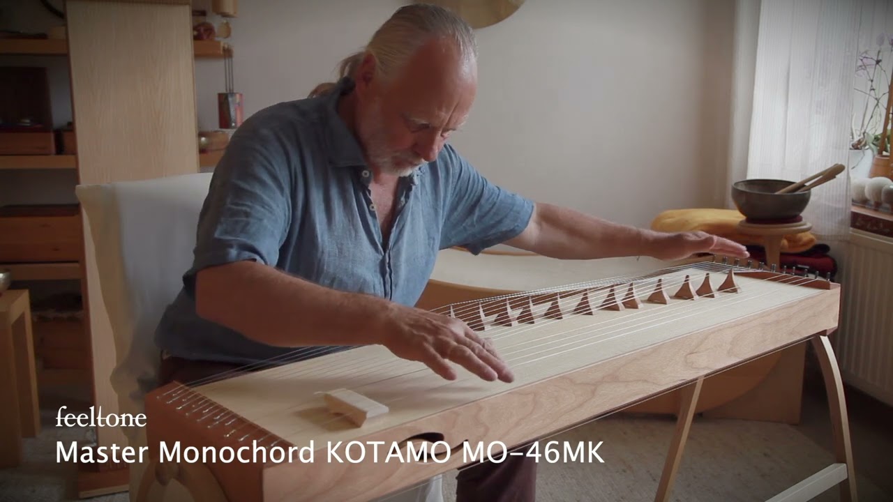 feeltone Master Monochord KOTAMO 🎶🌌 - Solo Demo & Inspiration by Ingo Boehme - three in one ✨🧘
