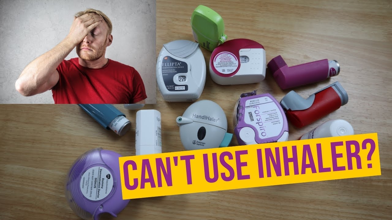 Can't use inhaler - what to do?