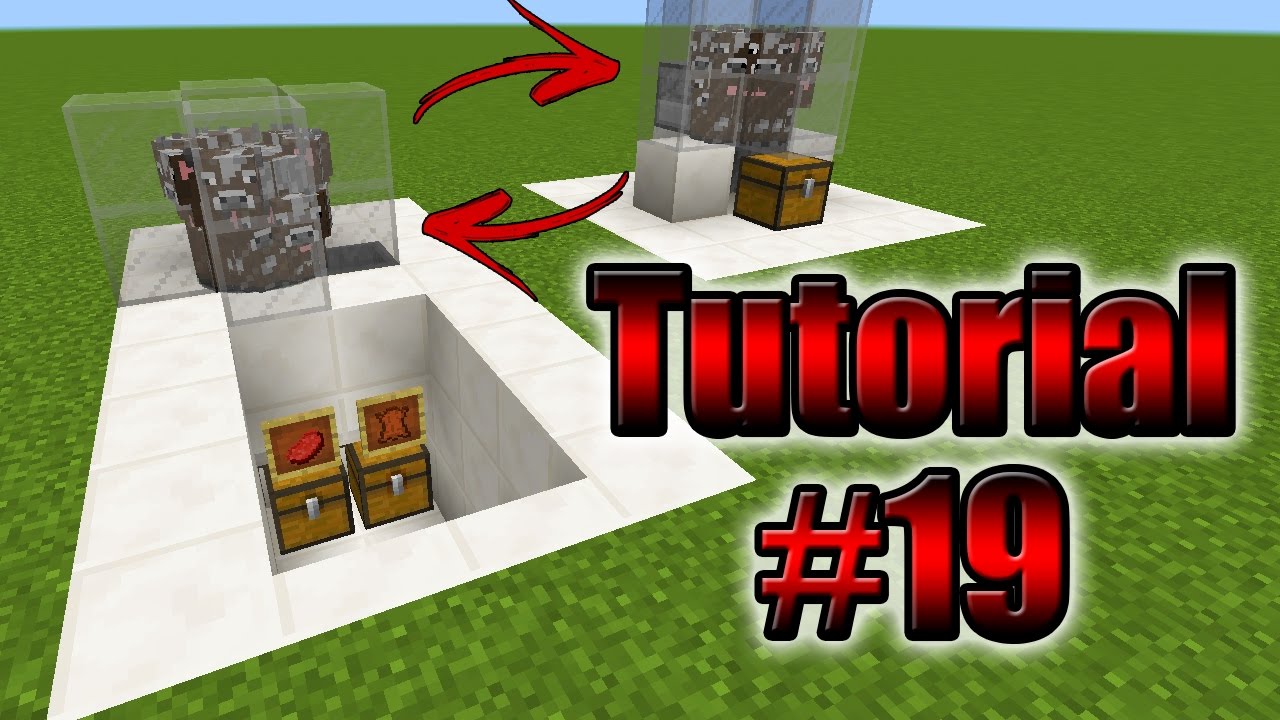 Minecraft Tutorial #19 - Farm de Vaca Compacta 1.11