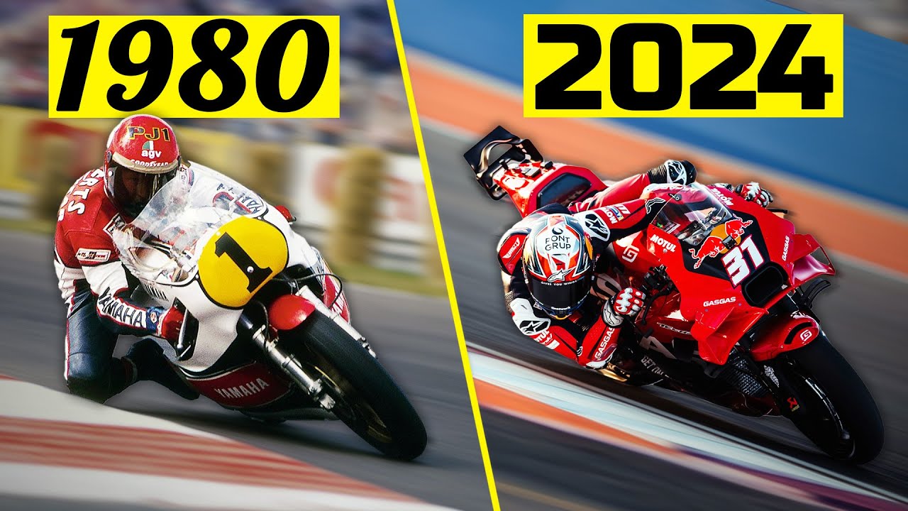 Эволюция мотоциклов MotoGP: 15 минут