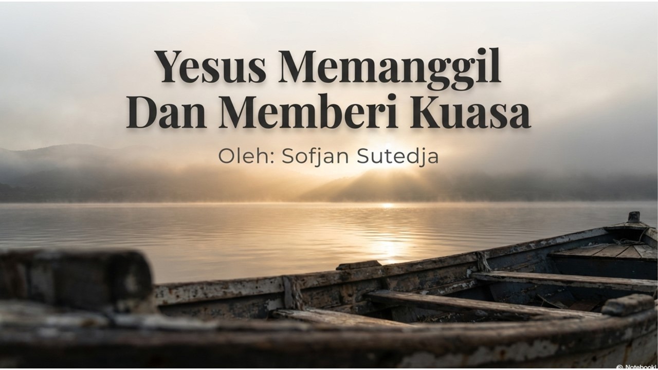 YESUS MEMANGGIL DAN MEMBERI KUASA by SOFJAN SUTEDJA - 04 Februari 2026