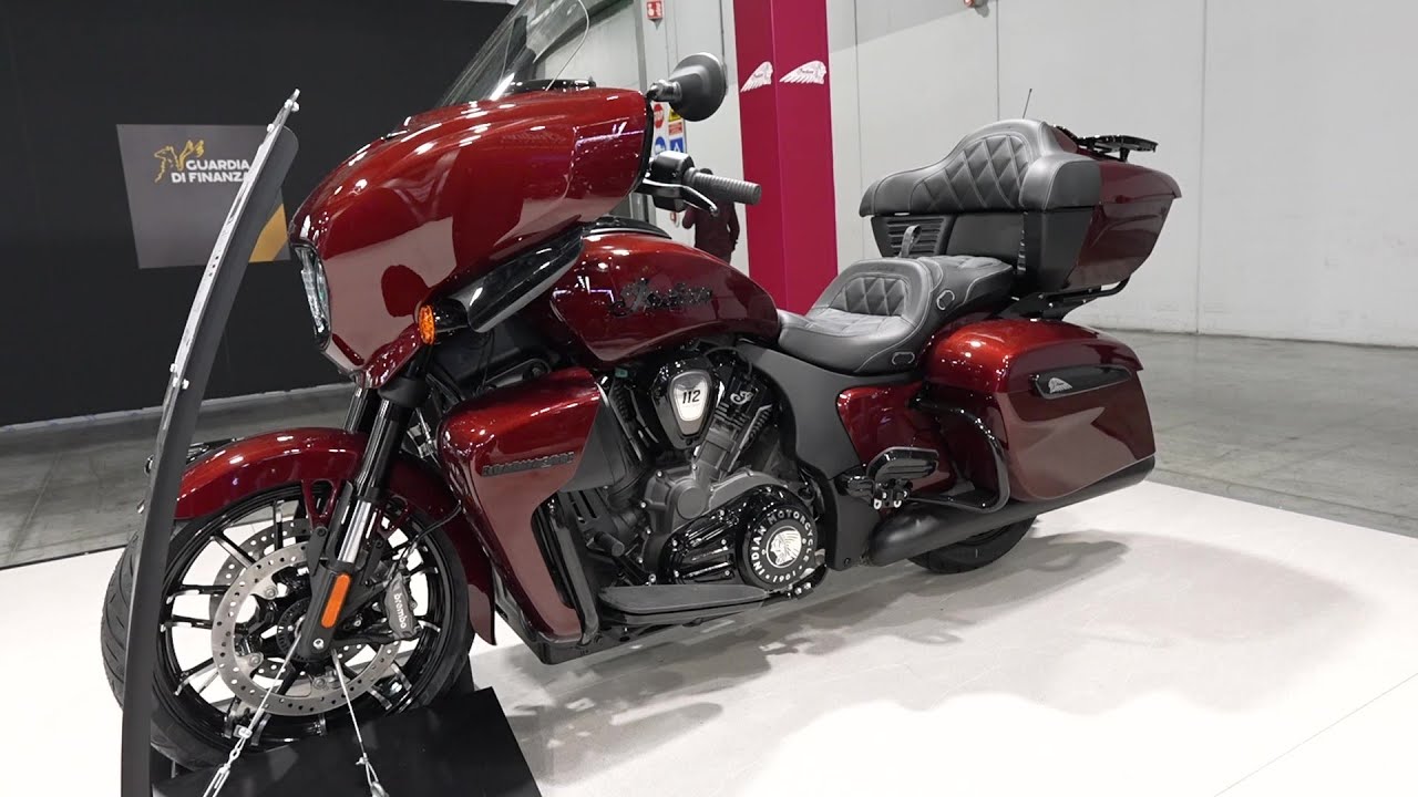 Indian ROADMASTER 112 1800cc motorcycle 2026 at EICMA Italy