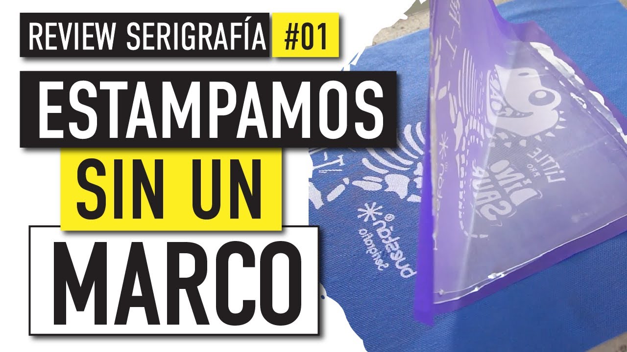 Review de producto: Película de estencil de IKONART para serigrafía, ¡estampando sin un marco!