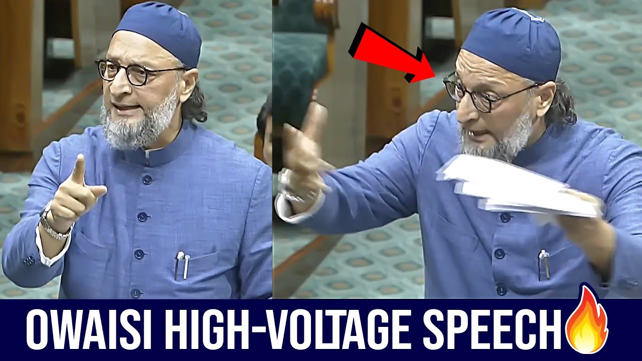 Asaduddin Owaisi High Voltage Speech In Lok Sabha | PM Narendra Modi | Amit Shah | News Buzz