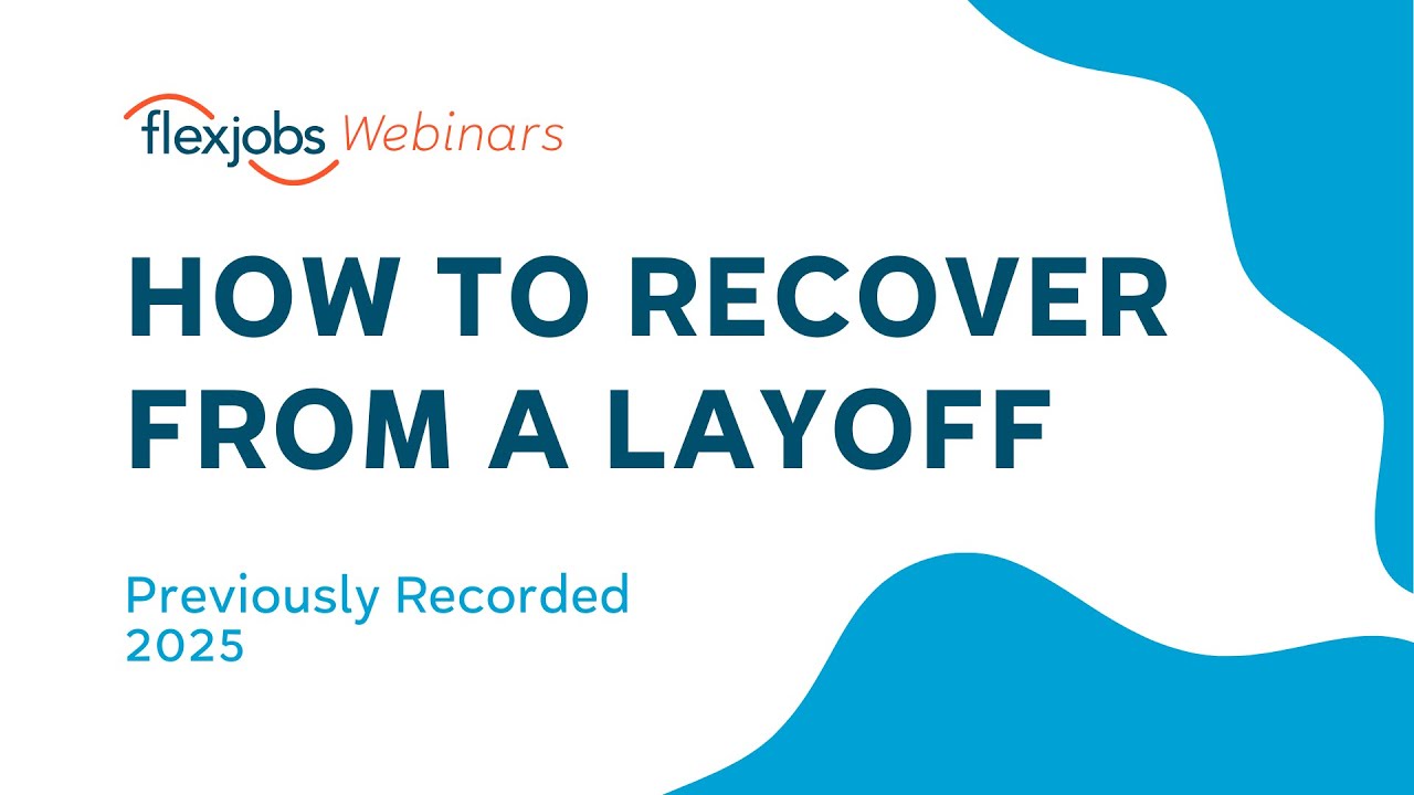 How to Recover From a Layoff