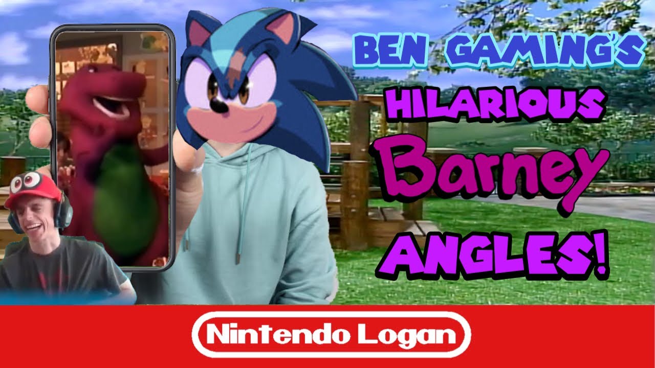 Ben Gaming’s Hilarious Barney Angles! | Nintendo Logan Clips!