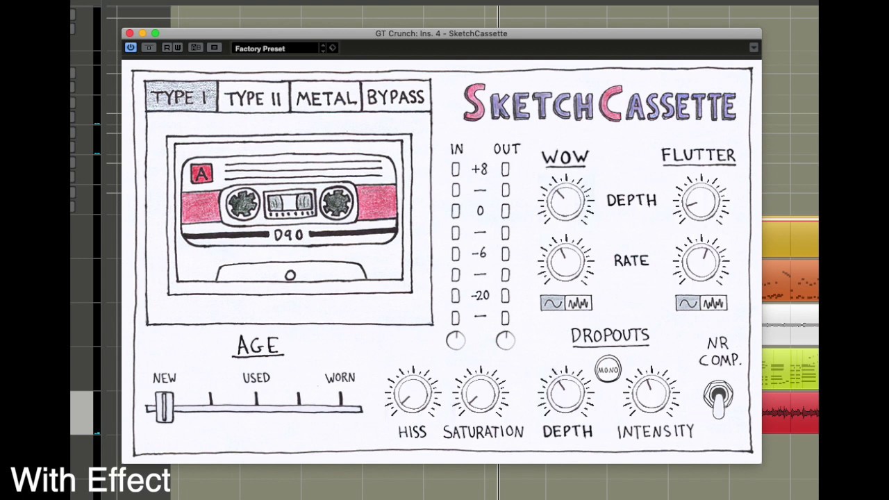 SketchCassette Short Demo