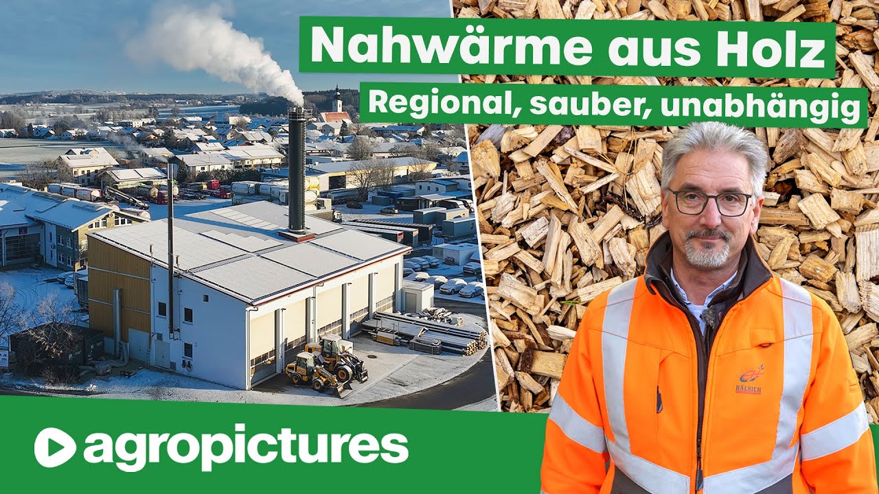 Eiselfing heizt ohne Öl & Gas – Nahwärme aus Holz, regional und klimafreundlich | Biomasse Heizwerk