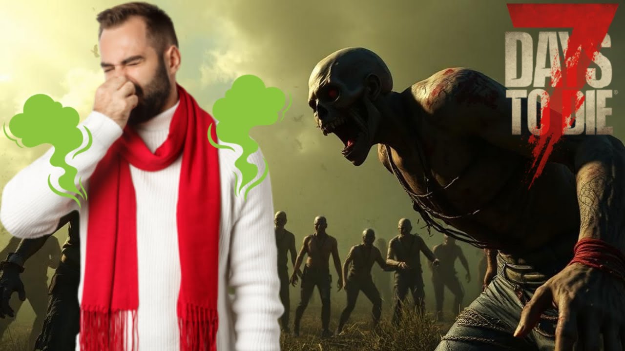7 DAYS TO DIE Los Zombis nos Olfatean, Olemos Mal?? #7d2d