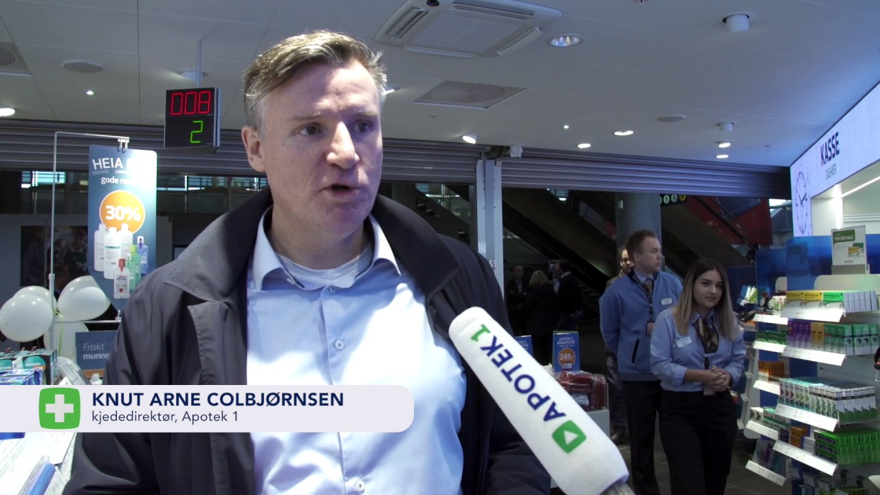 Apotek 1 har åpnet på Oslo Lufthavn
