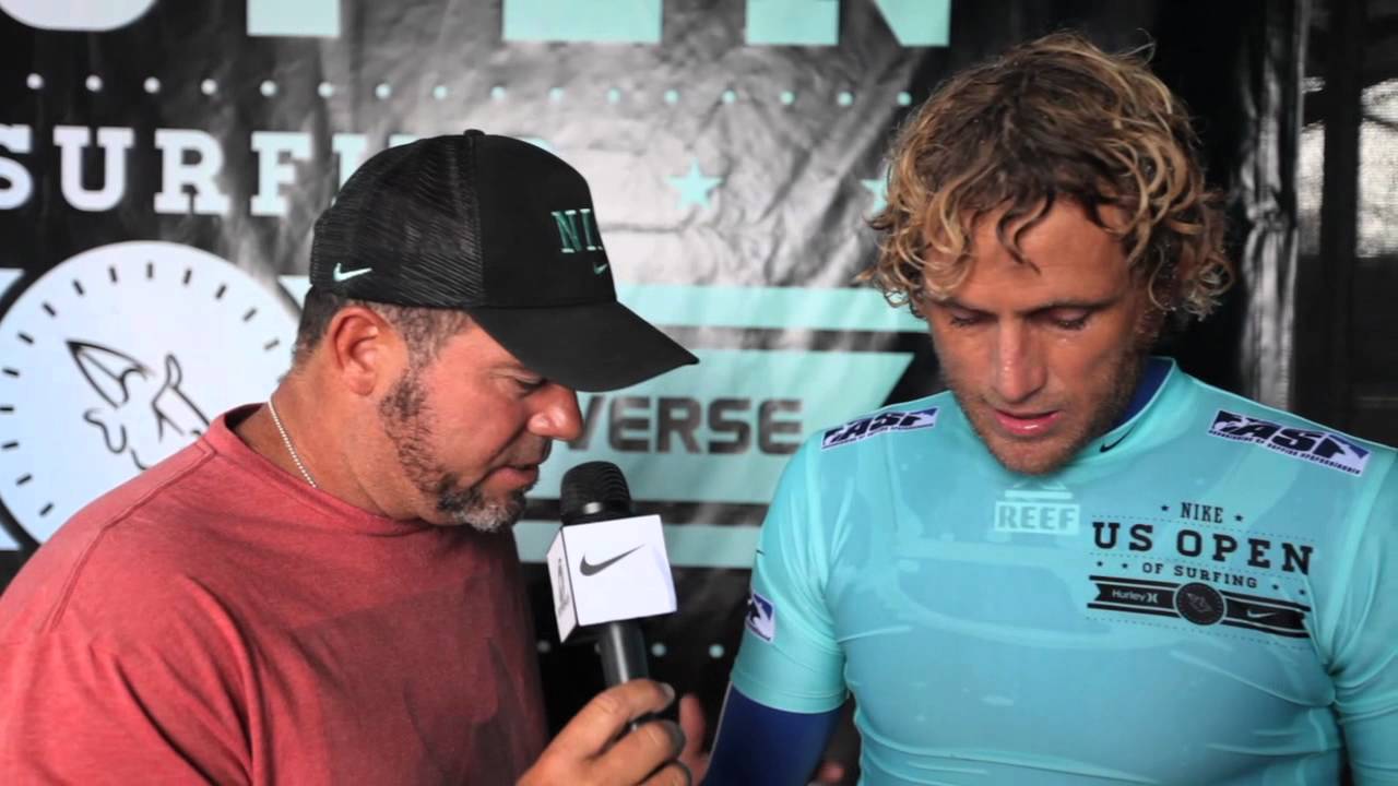 Round 4 Heat Winner Kai Otton Post Heat Equipment Talk U.S. Open of Surfing 2012
