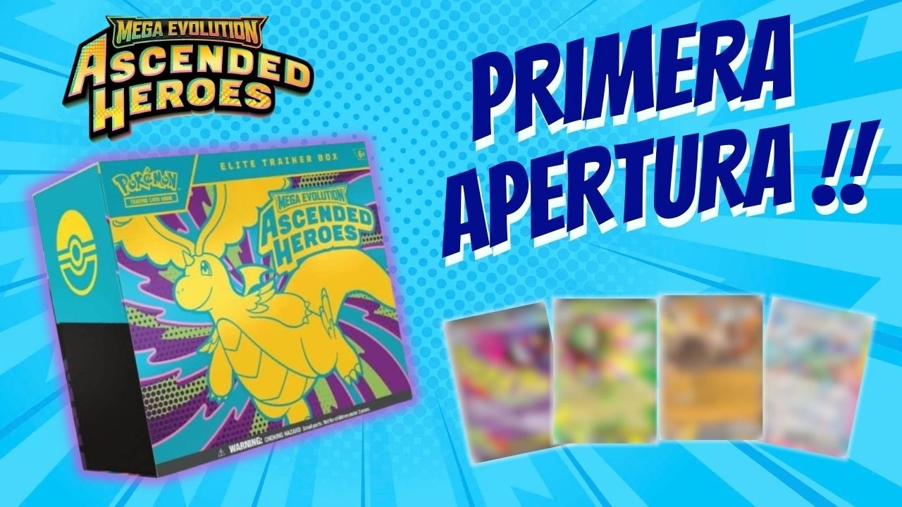 ASCENDED HEROES, EL SET ESPECIAL DE POKÉMON TCG PARA 2026!
