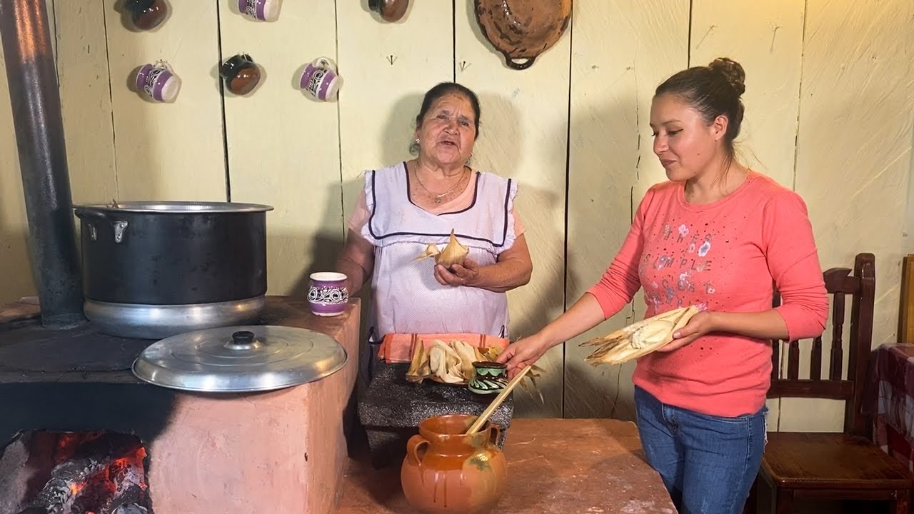 Tamales de Harina y Atole de Tamarindo De Mi Rancho A Tu Cocina