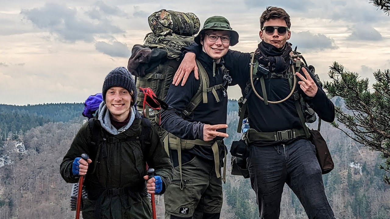 50km Wandern, Biwak und Abenteuer in einer der schönsten Regionen Deutschlands - dem o. Donautal (1)